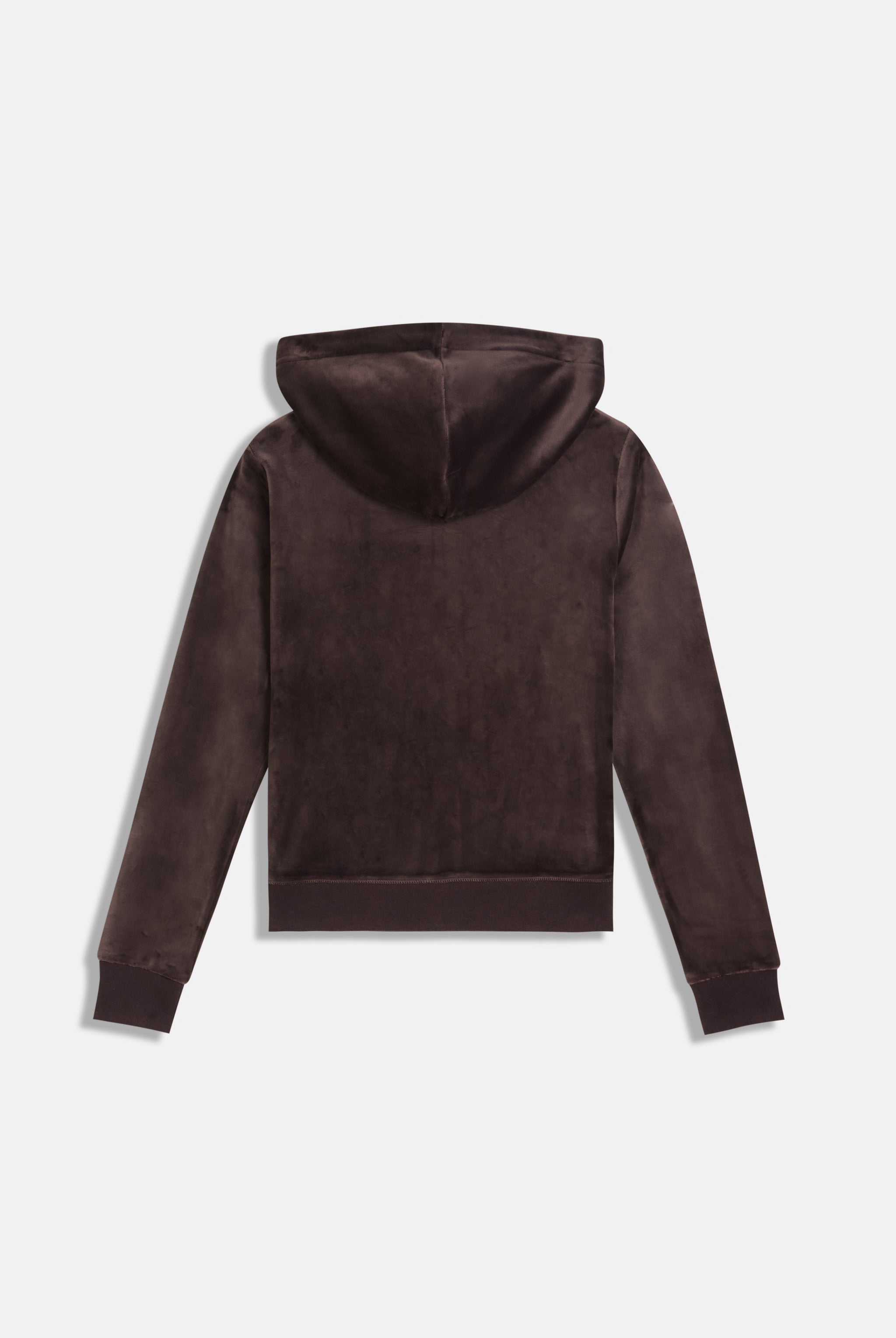 Hoodie Through Zip Brown Couture Juicy Buy ダークブラウン フード付きルームウェア Couture 【新品未使用】Juicy and Set Joggers Relaxed ルームウェア・パジャマ