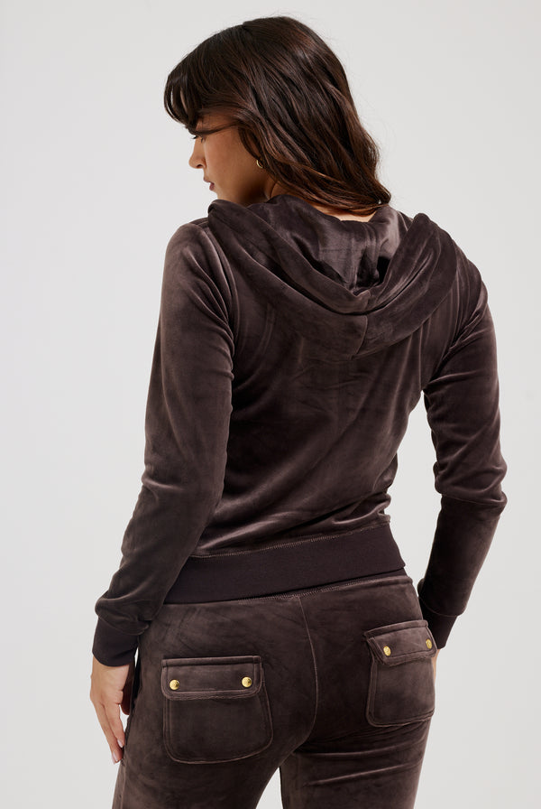 JAVA & GOLD CLASSIC VELOUR DEL RAY POCKETED BOTTOMS