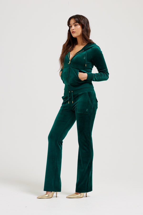 RAINFOREST & GOLD CLASSIC VELOUR DEL RAY POCKETED BOTTOMS
