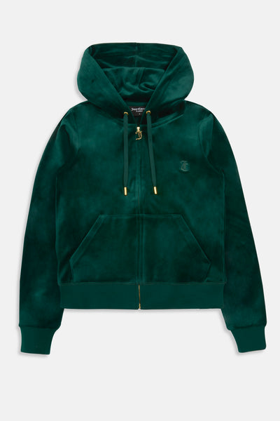 RAINFOREST & GOLD CLASSIC VELOUR ROBERTSON HOODIE