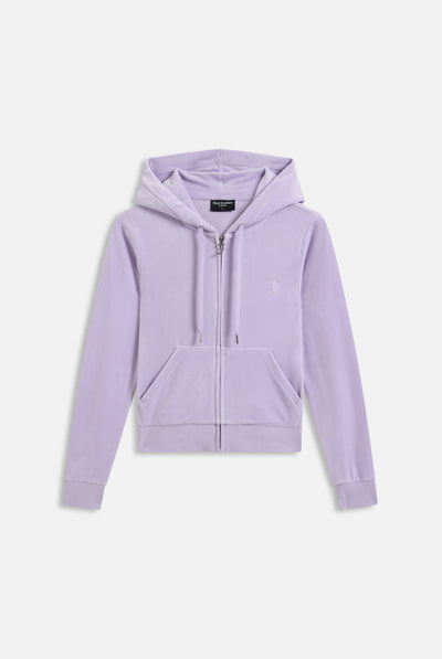 PASTEL LILAC CLASSIC VELOUR ROBERTSON HOODIE
