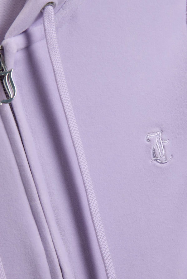 PASTEL LILAC CLASSIC VELOUR ROBERTSON HOODIE
