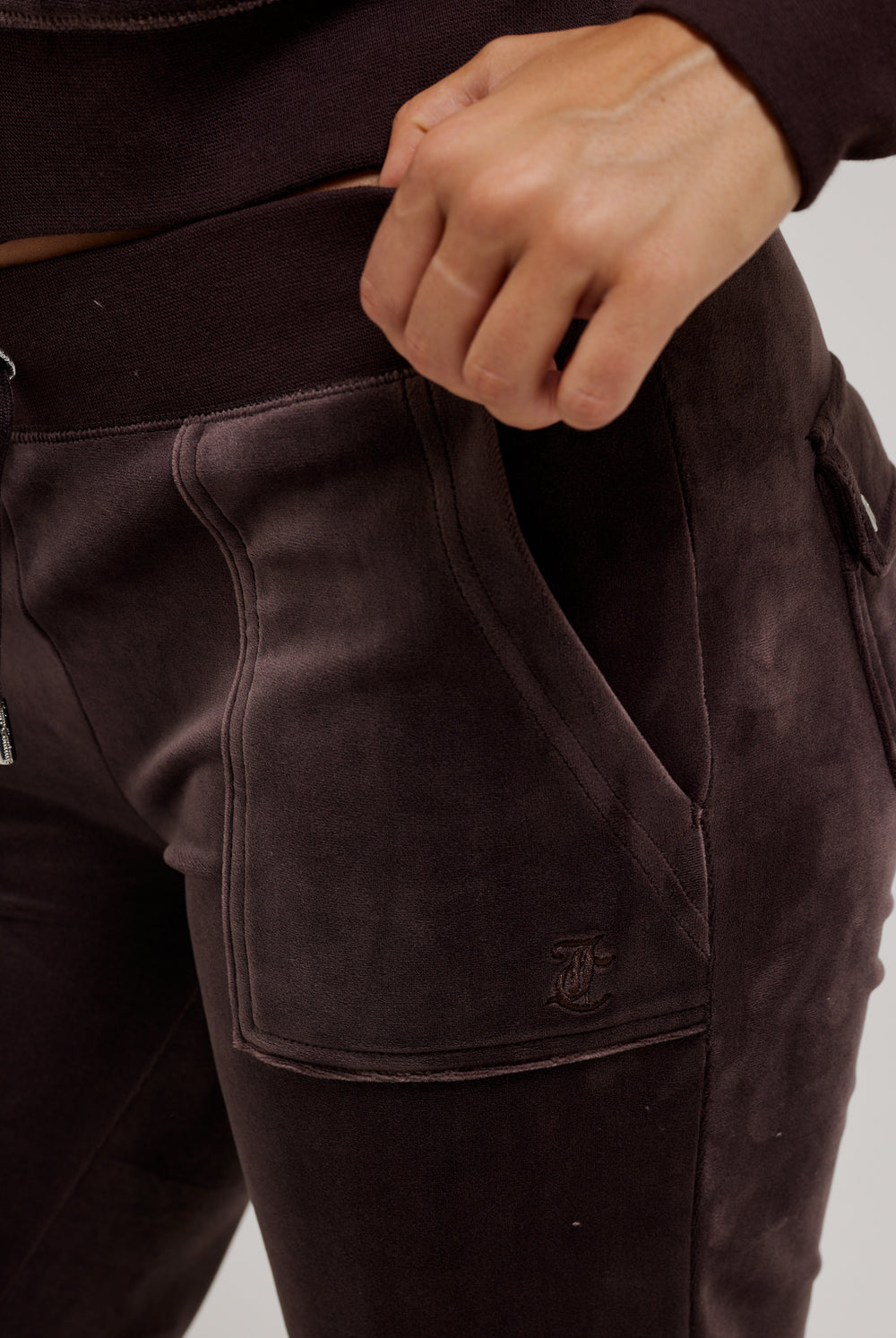 JAVA CLASSIC VELOUR DEL RAY POCKETED BOTTOMS