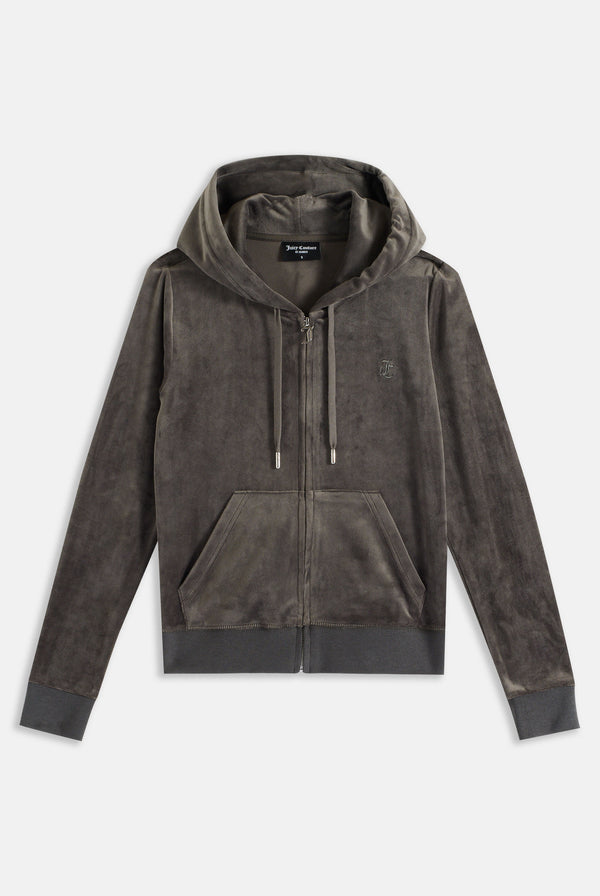 TOP HAT CLASSIC VELOUR ROBERTSON HOODIE