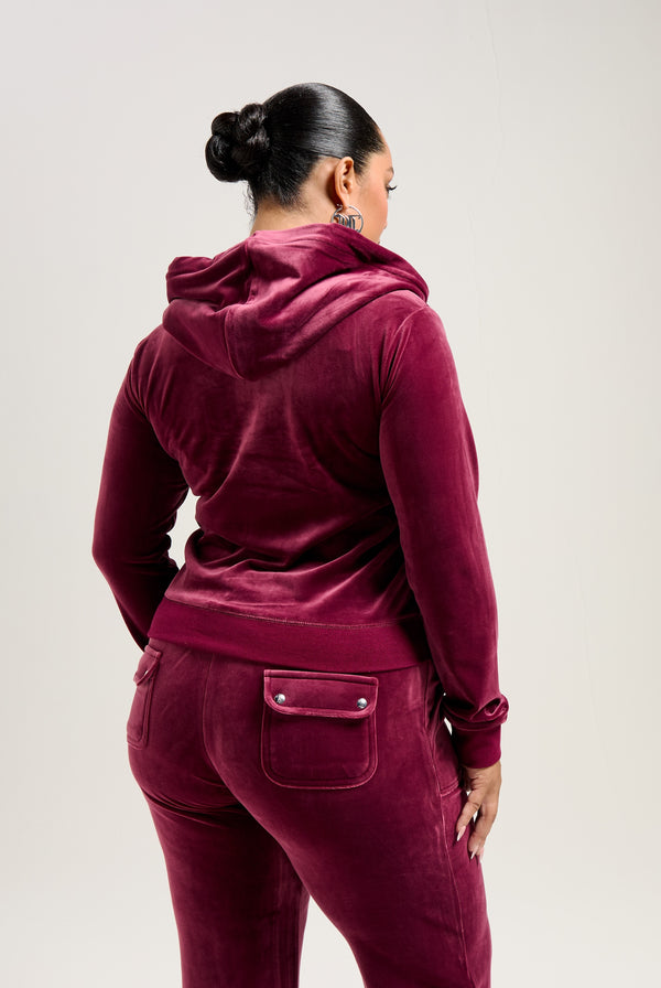 TAWNY PORT CLASSIC VELOUR ROBERTSON HOODIE