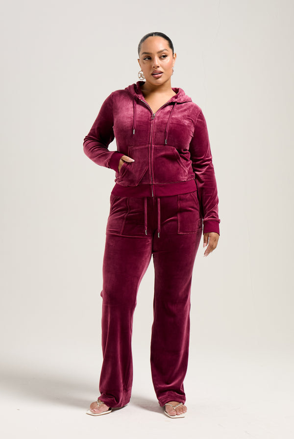 TAWNY PORT CLASSIC VELOUR ROBERTSON HOODIE