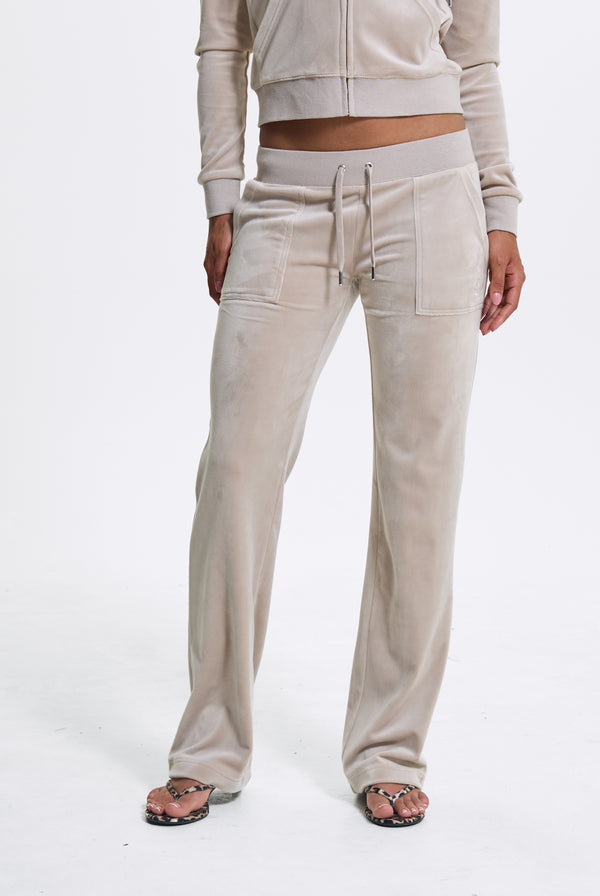 STRING CLASSIC VELOUR DEL RAY POCKETED BOTTOMS