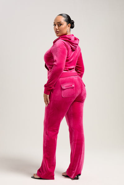 VIVACIOUS CLASSIC VELOUR DEL RAY POCKETED BOTTOMS