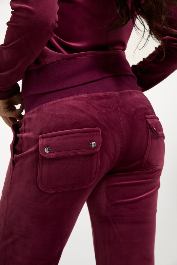 TAWNY PORT CLASSIC VELOUR DEL RAY POCKETED BOTTOMS