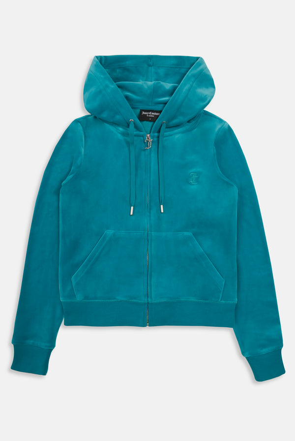 BISQUEY BLUE CLASSIC VELOUR ROBERTSON HOODIE