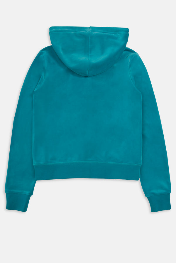 BISQUEY BLUE CLASSIC VELOUR ROBERTSON HOODIE