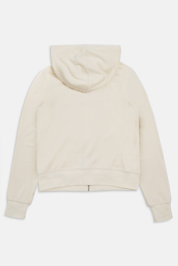 CREAM CLASSIC VELOUR ROBERTSON HOODIE