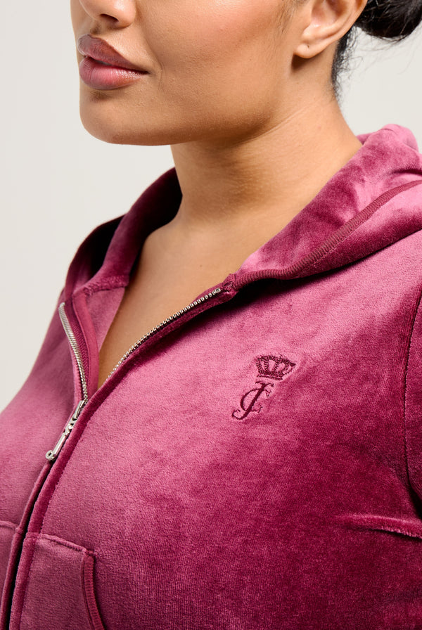 TAWNY PORT BAMBOO VELOUR HERITAGE HOODIE