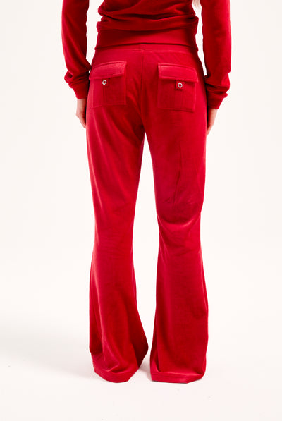 TOREADOR ULTRA LOW RISE BAMBOO VELOUR HERITAGE POCKETED BOTTOMS