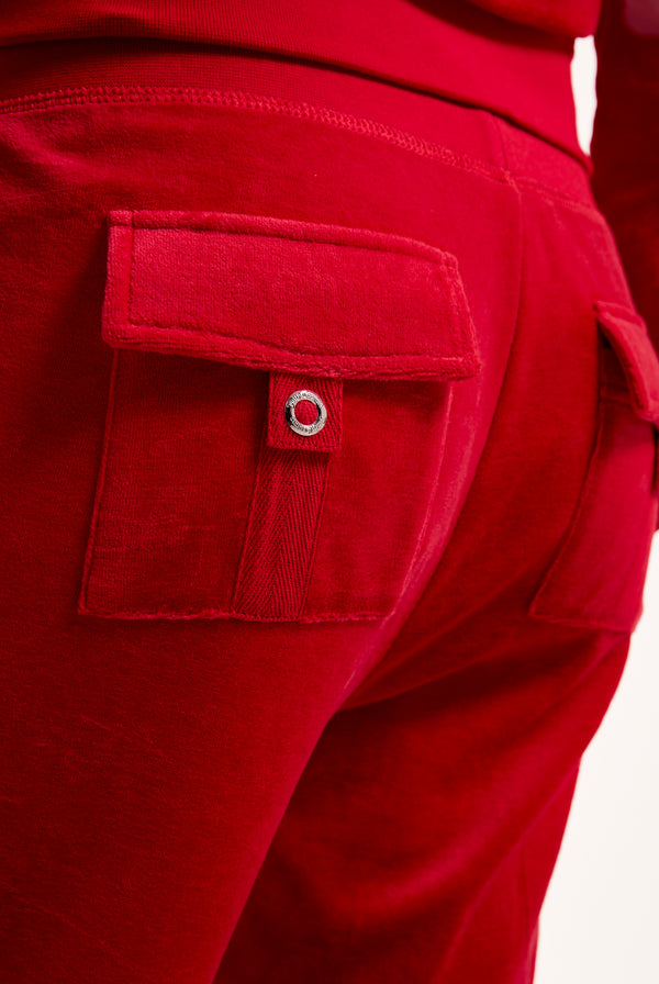 TOREADOR ULTRA LOW RISE BAMBOO VELOUR HERITAGE POCKETED BOTTOMS