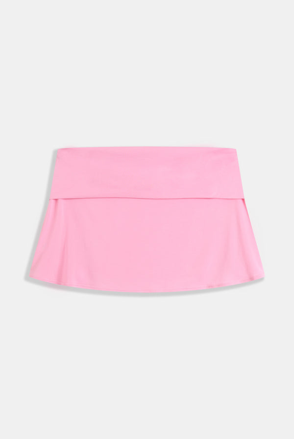 COTTON CANDY DIAMANTE ROLL DOWN SKIRT
