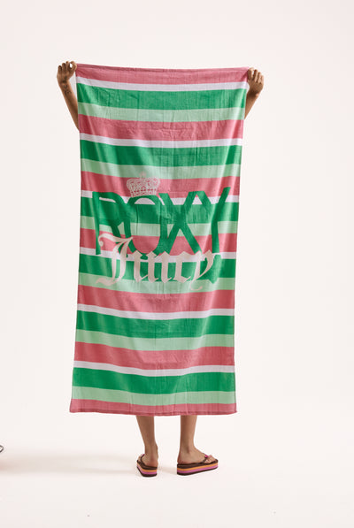 ISLAND GREEN ROXY x JUICY COUTURE BEACH TOWEL