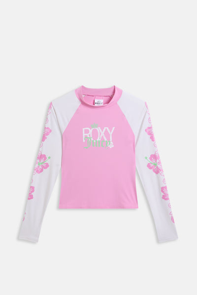 COCONUT MILK ROXY x JUICY COUTURE LYCRA TOP