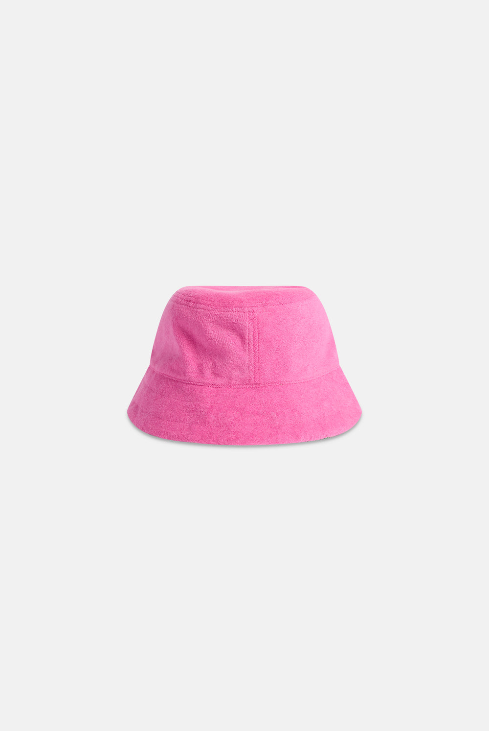 Displays the Azalea pink Roxy & Juicy couture reversible bucket hat  