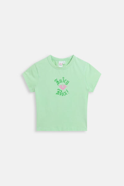 GREEN ASH ROXY x JUICY COUTURE BABY TEE
