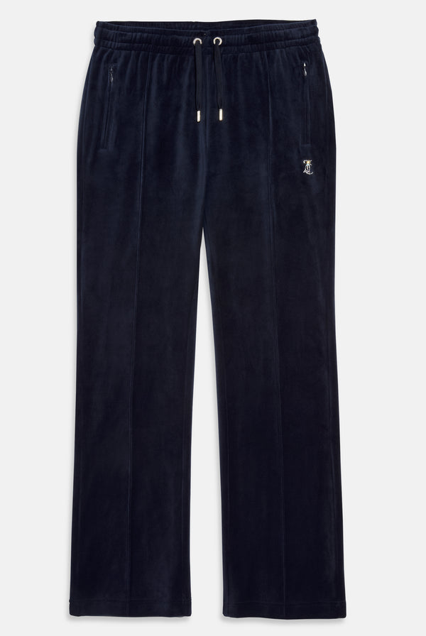 'SAGITTARIUS' NIGHT SKY VELOUR DIAMANTÉ TRACKSUIT BOTTOM