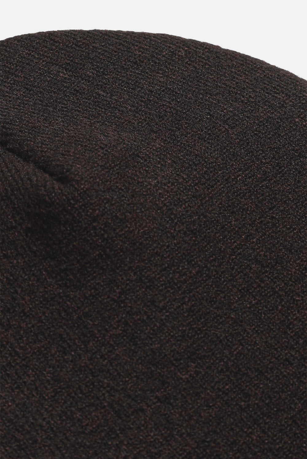 Displays the Java 'Juicy' branded Script Beanie featuring close up on details 
