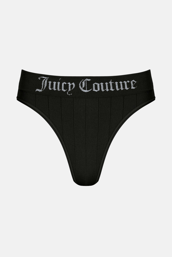 Juicy Couture Seamless Comfy Panties Underwear Lot Set of 5 Black Size  Small NWT