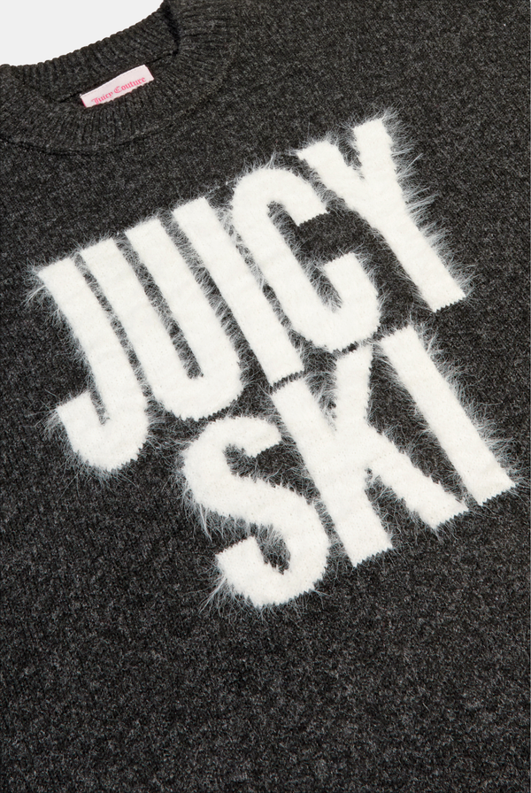 Charcoal Juicy Ski Knit Jumper