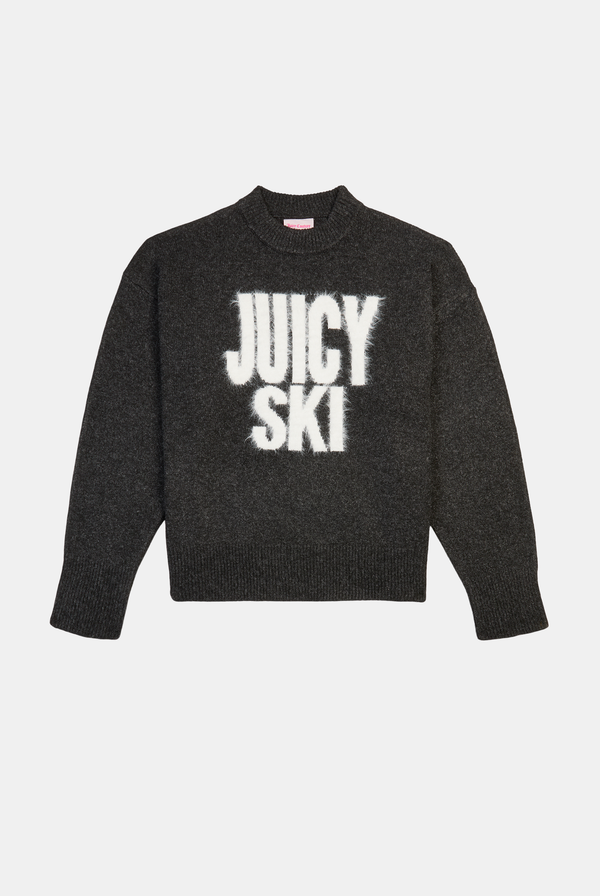 Charcoal Juicy Ski Knit Jumper