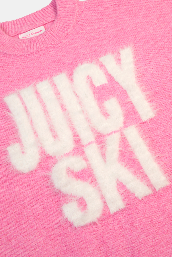 Begonia Pink Juicy Ski Knit Jumper
