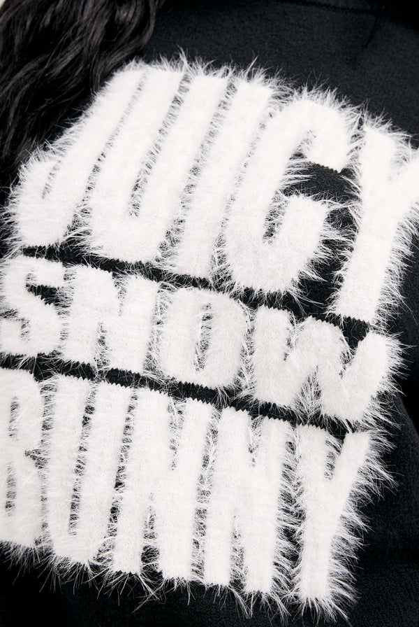 SNOWBUNNY OVERSIZED INTARSIA KNITTED JUMPER