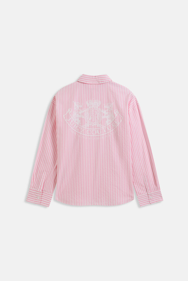 STRIPE LOUNGEWEAR OVERSIZED SHIRT