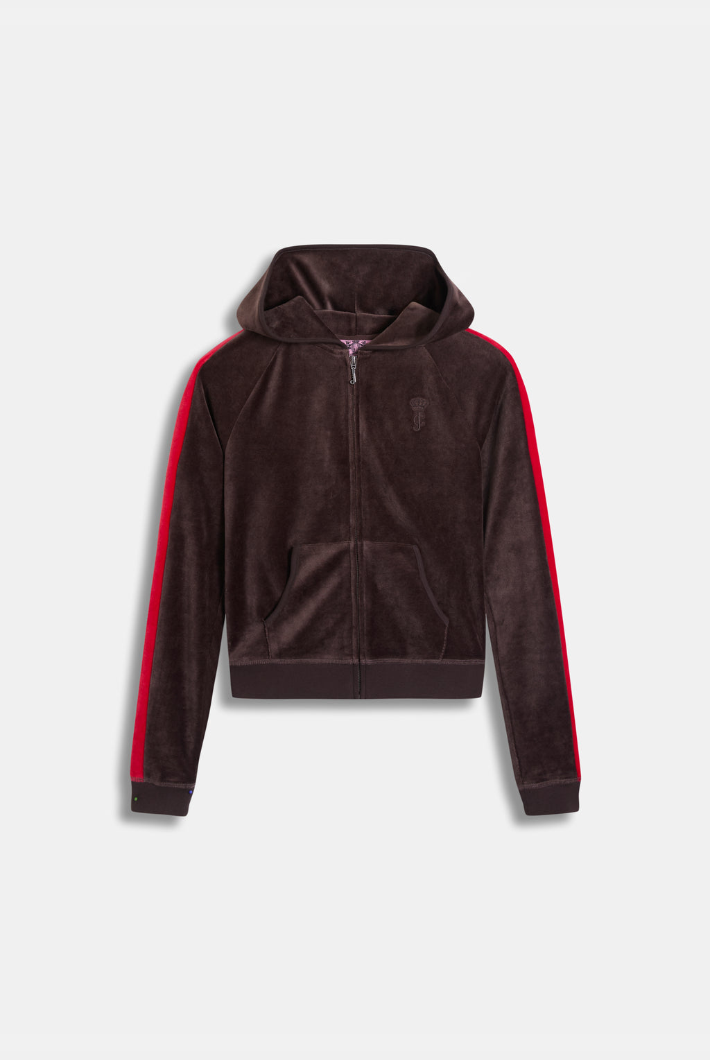 JAVA STRIPE BAMBOO VELOUR HERITAGE HOODIE