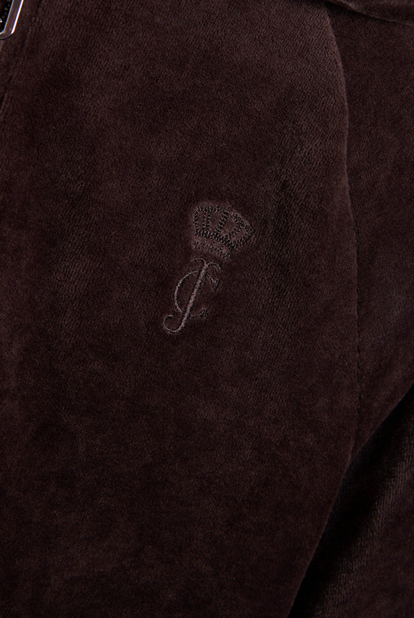 JAVA STRIPE BAMBOO VELOUR HERITAGE HOODIE