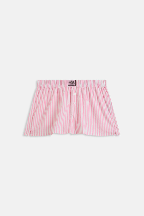 VEST & STRIPE BOXER SHORT PYJAMA SET