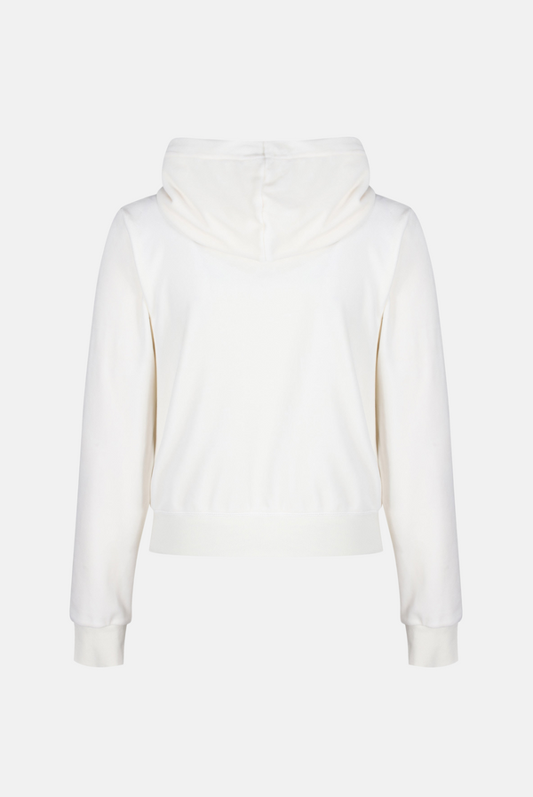 CREAM CLASSIC VELOUR ROBERTSON HOODIE