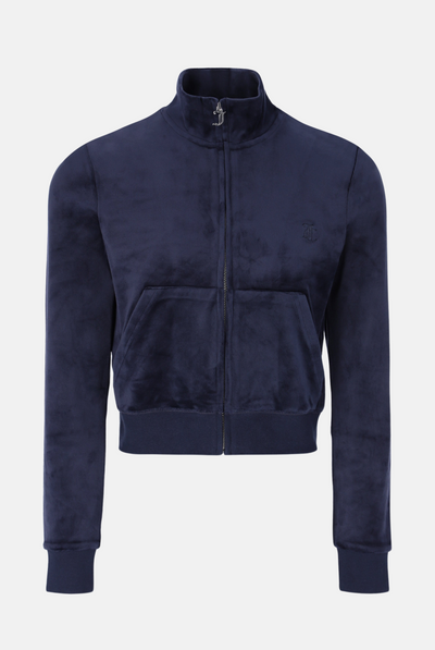 NIGHT SKY BLUE CLASSIC VELOUR TRACK TOP