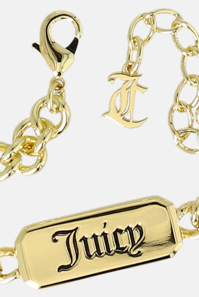 GOLD TAG CHUNKY BRACELET