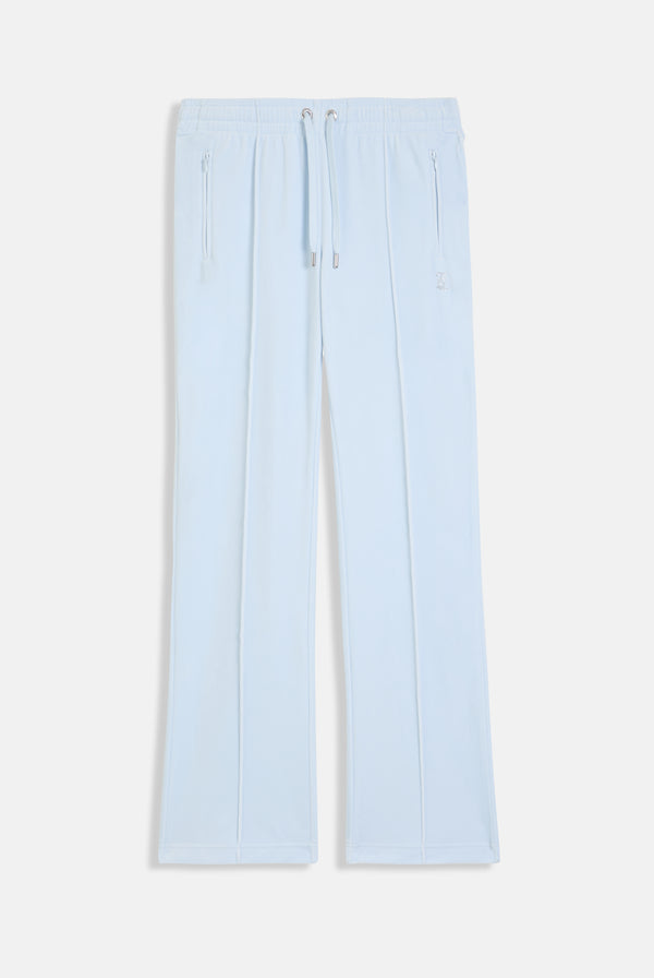 NANTUCKET BREEZE VELOUR OUTLINE DIAMANTÉ TRACKSUIT BOTTOM