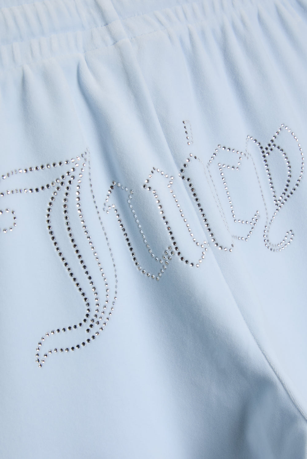 NANTUCKET BREEZE VELOUR OUTLINE DIAMANTÉ TRACKSUIT BOTTOM