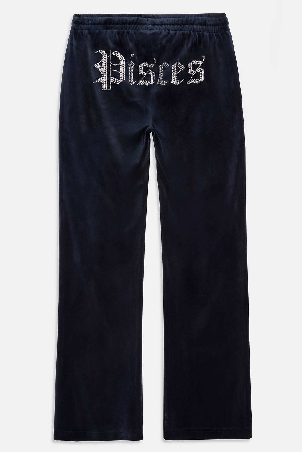 PISCES' NIGHT SKY VELOUR DIAMANTÉ TRACKSUIT BOTTOM