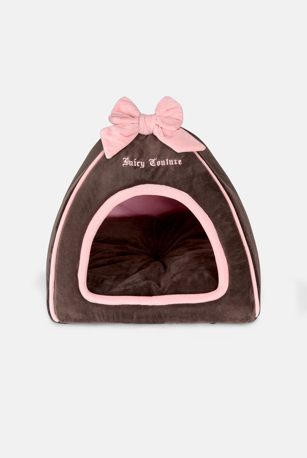 Displays the Java 'Juicy' branded Velour Heritage Pet Bed