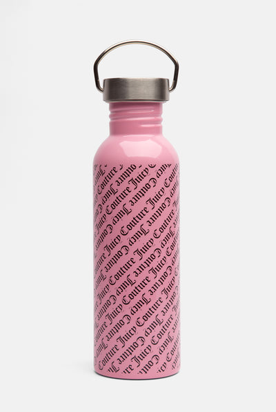 PINK ALL OVER PRINT STAINLESS STEEL 750ML WATER BOTTLE