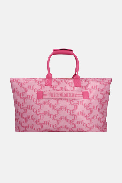 PINK MONO LARGE WEEKENDER BAG
