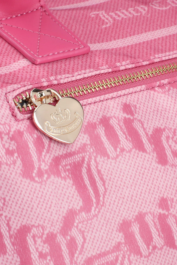 PINK MONO LARGE WEEKENDER BAG