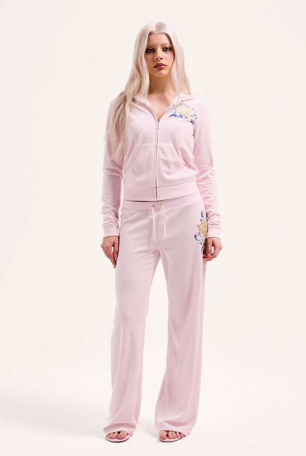 CHERRY BLOSSOM WRAP YOU UP STRAIGHT HERITAGE TRACK PANTS