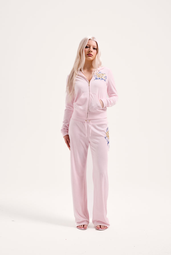 CHERRY BLOSSOM WRAP YOU UP STRAIGHT HERITAGE TRACK PANTS