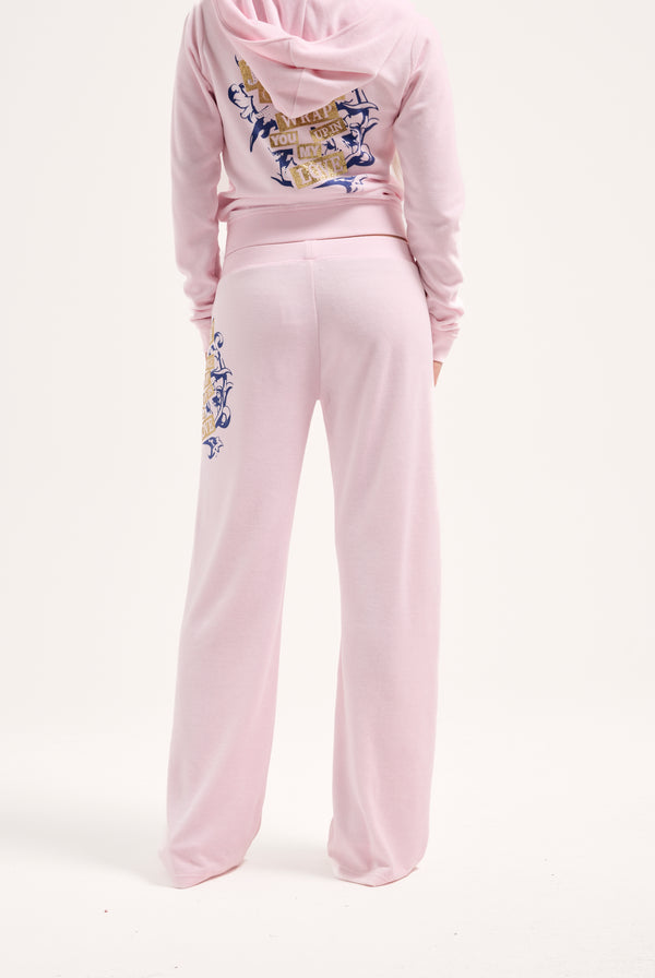 CHERRY BLOSSOM WRAP YOU UP STRAIGHT HERITAGE TRACK PANTS
