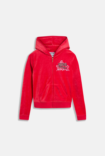 TOREADOR WRAP YOU UP HERITAGE BAMBOO VELOUR HOODIE