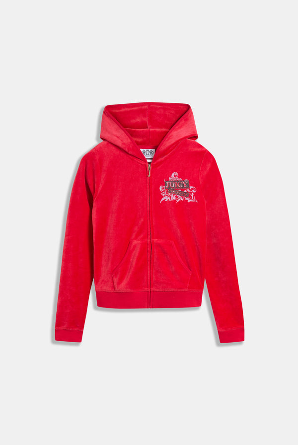 TOREADOR WRAP YOU UP HERITAGE BAMBOO VELOUR HOODIE